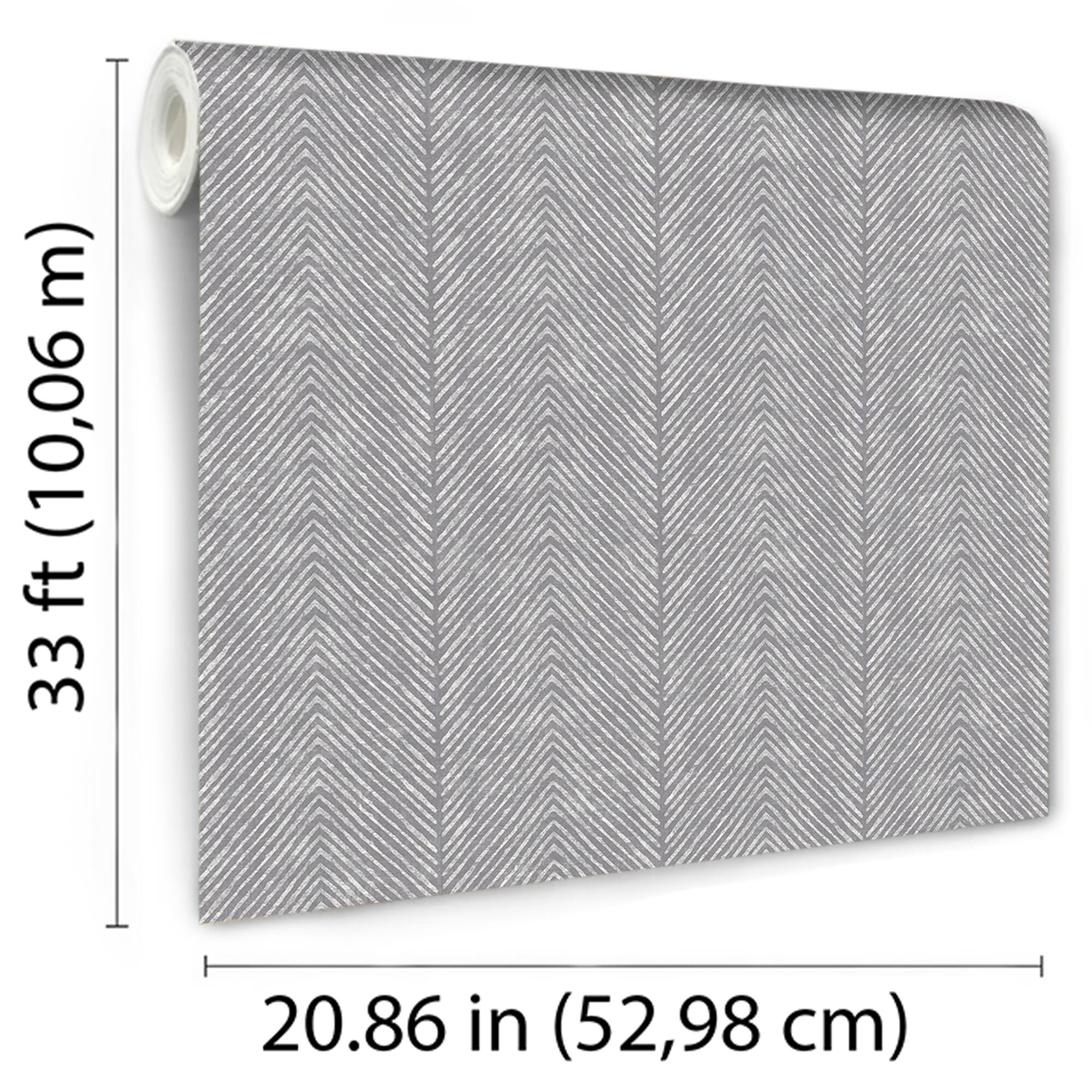 Designs Direct Natural Herringbone Wallpaper